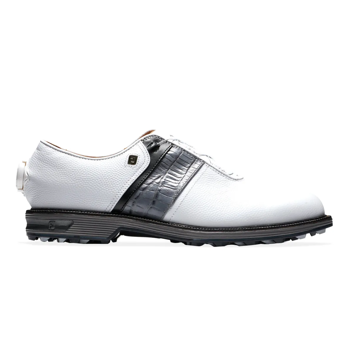 Running Sneakers Bold Steps FootJoy Premiere Series - Packard BOA Spikeless Golf Shoes Previous Season Style White/Gray - 21 Men Road Runner