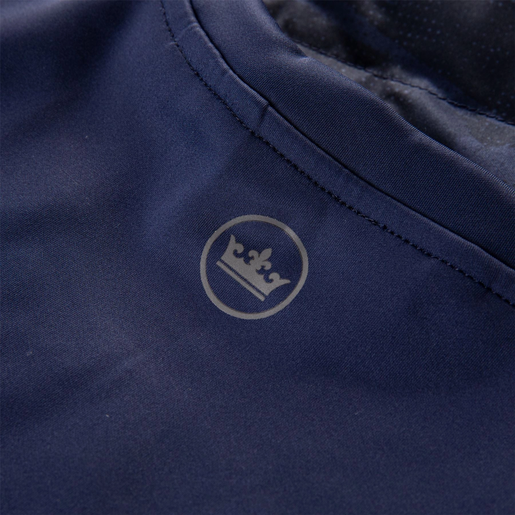 Bond Elite Crew Neck Hybrid Jacket Camo Navy Peter Millar Menswear Collection