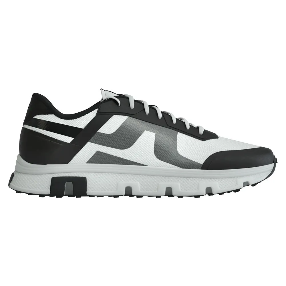 Breathable Mesh Footwear Bounce Boost J.Lindeberg Vent 500 Spikeless Golf Shoes Black - 25 Men Active Soles Side Angle Sneakers