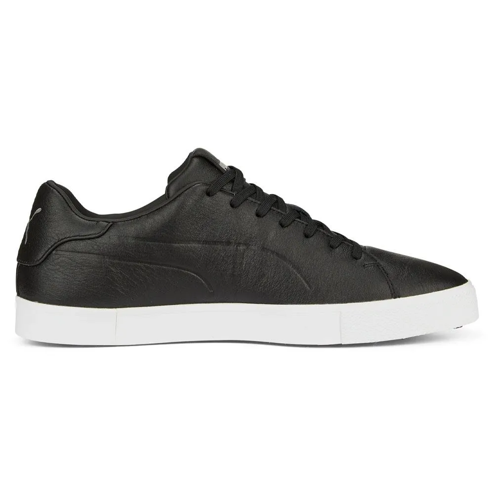 Bounce Boost PUMA Fusion Classic Spikeless Golf Shoes Black - 24 Men Comfort Casual Trainers Minimal Walking Shoes, Fashion Low Tops