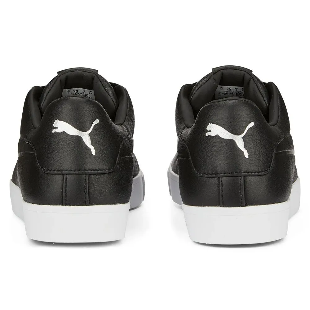 Modern Slip-On Sneakers PUMA Fusion Classic Spikeless Golf Shoes Black - 24 Men High-Traction Outsole
