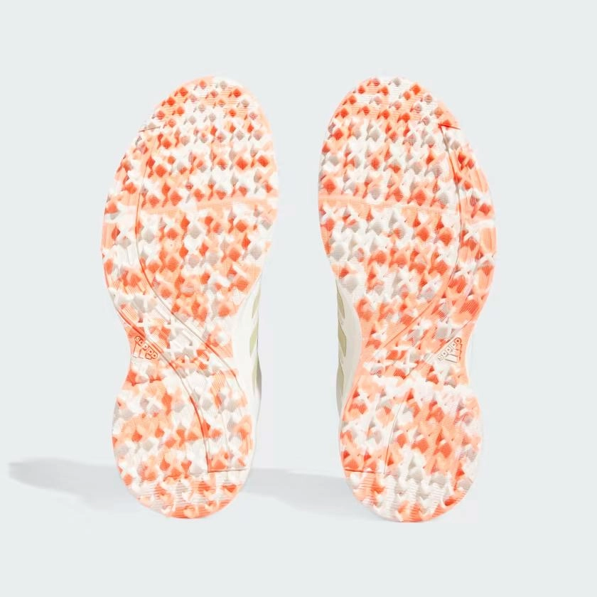 Clean Look Sneakers New Women's Adidas Tech Response SL3 Golf Shoes - White/Coral