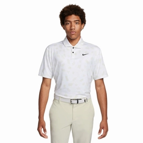 men's track pants, women's outerwear, pastel outfit Breathable Knit Nike Dri-Fit Tour Micro Print Golf Polo Shirt FD5735 Urban Zip-Up