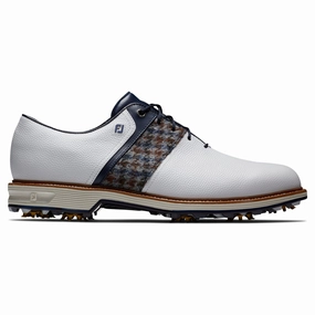 Breathable Walking Shoes Footjoy Premiere X Harris Tweed II LE Golf Shoes 54334 Platform Style Sneakers Luxury Sneakers, Soft Sole Sneakers, Comfort Wear Shoes