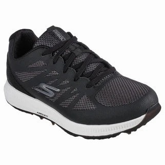Summer Slip-Ons, On-Feet Lifestyle Shot, Contemporary Design Sneakers Breathable Walking Shoes Skechers Performance Go Golf Shoes Womens Elite 5 Black White 123032 6.5 M Retro Trainers