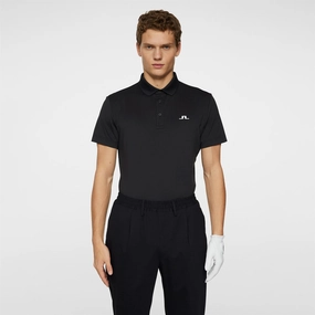 Bridge Regular Fit Polo Black Premium J.Lindeberg menswear