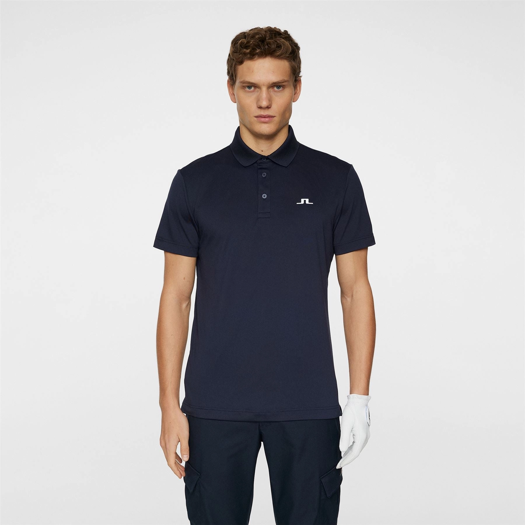 Bridge Regular Fit Polo JL Navy Premium J.Lindeberg menswear