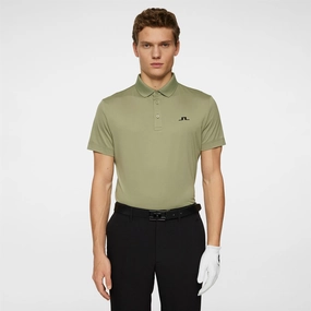 Bridge Regular Fit Polo Oil Green Premium J.Lindeberg menswear