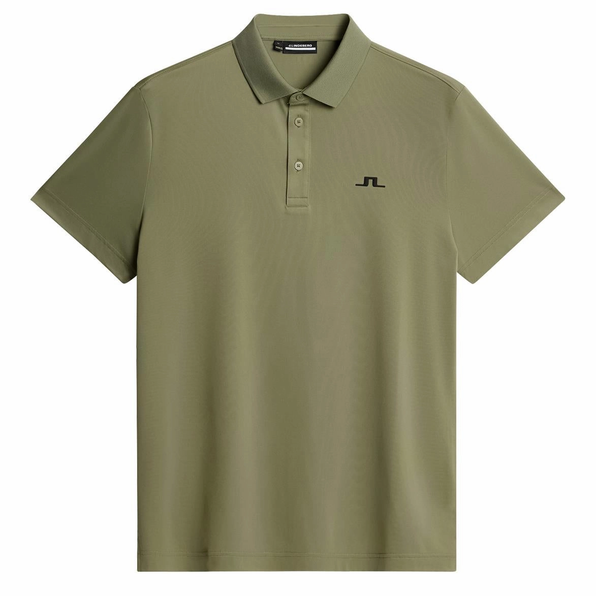 Bridge Regular Fit Polo Oil Green J.Lindeberg Golfwear for Men