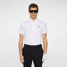 Bridge Regular FIt Polo White Premium J.Lindeberg menswear