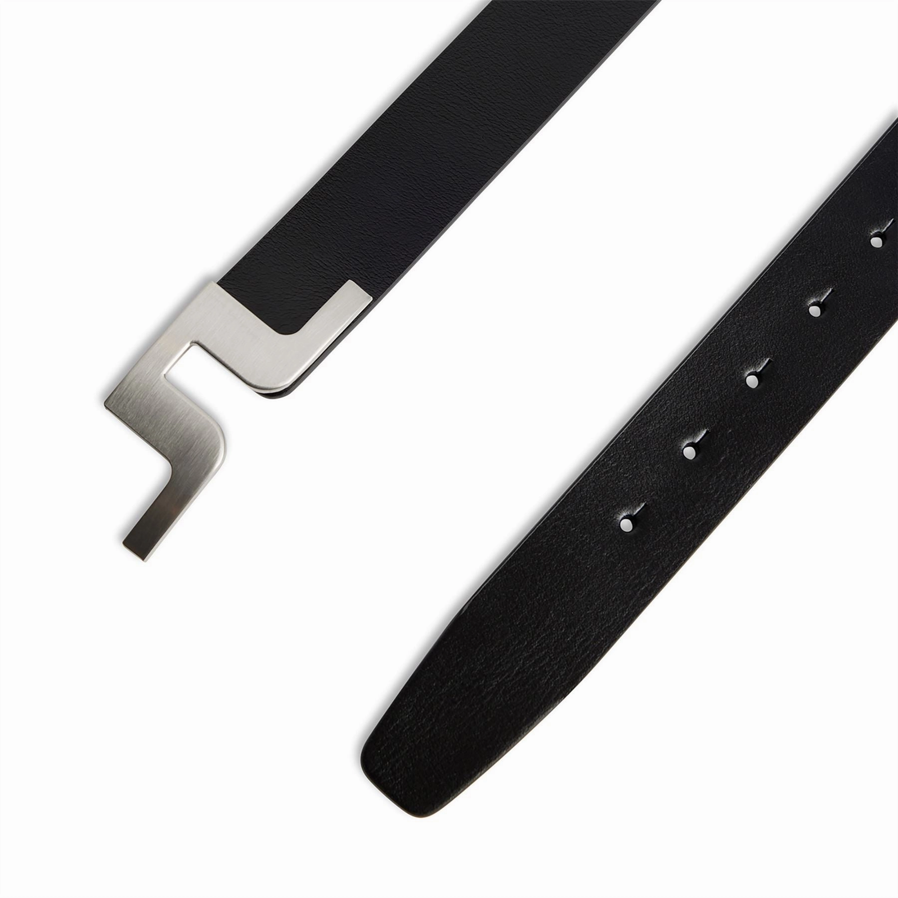 Bridger Leather Belt Black J.Lindeberg Golfwear for Men