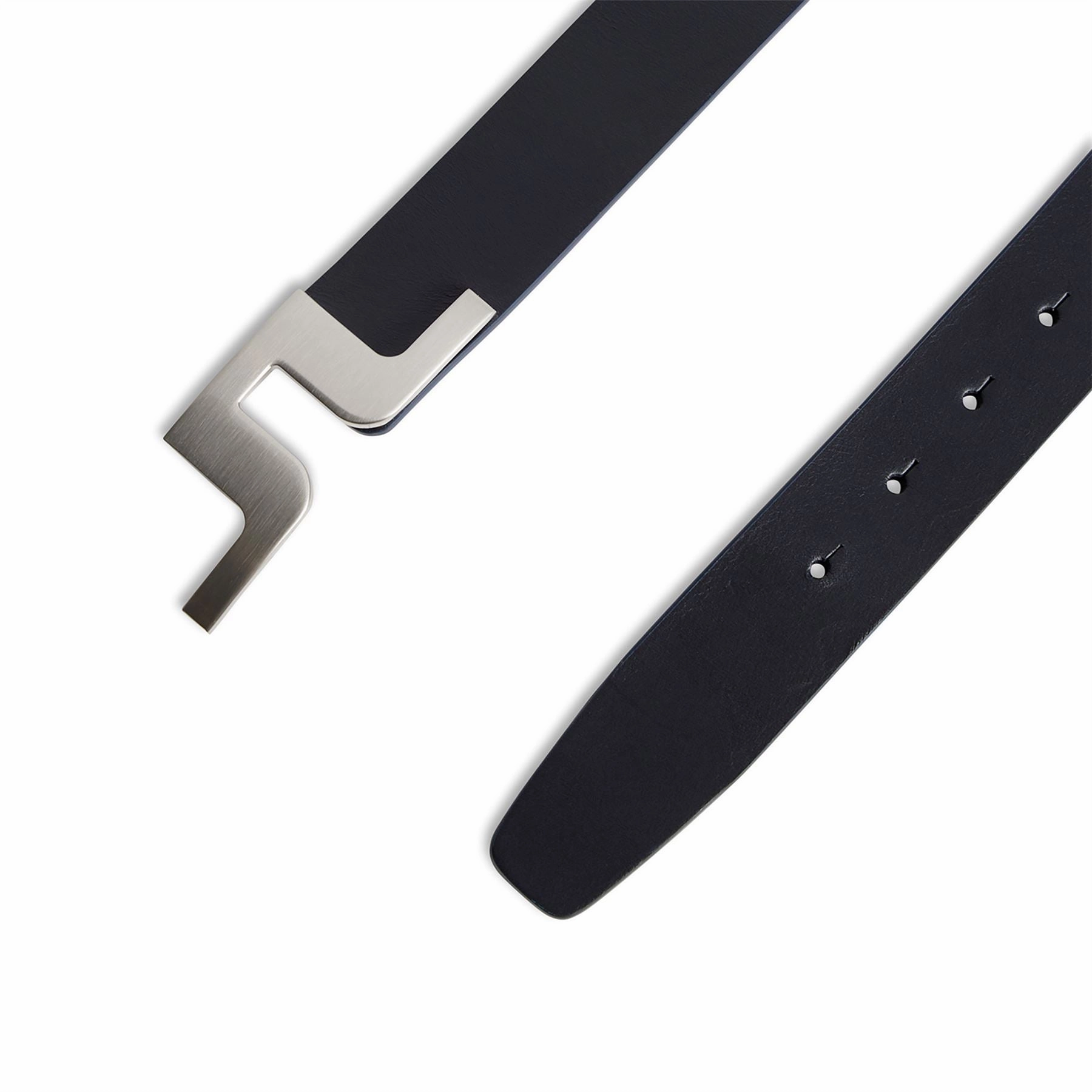 Bridger Leather Belt JL Navy J.Lindeberg Golfwear for Men