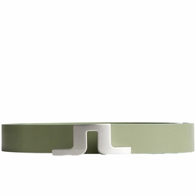 Bridger Leather Belt Oil Green Premium J.Lindeberg menswear