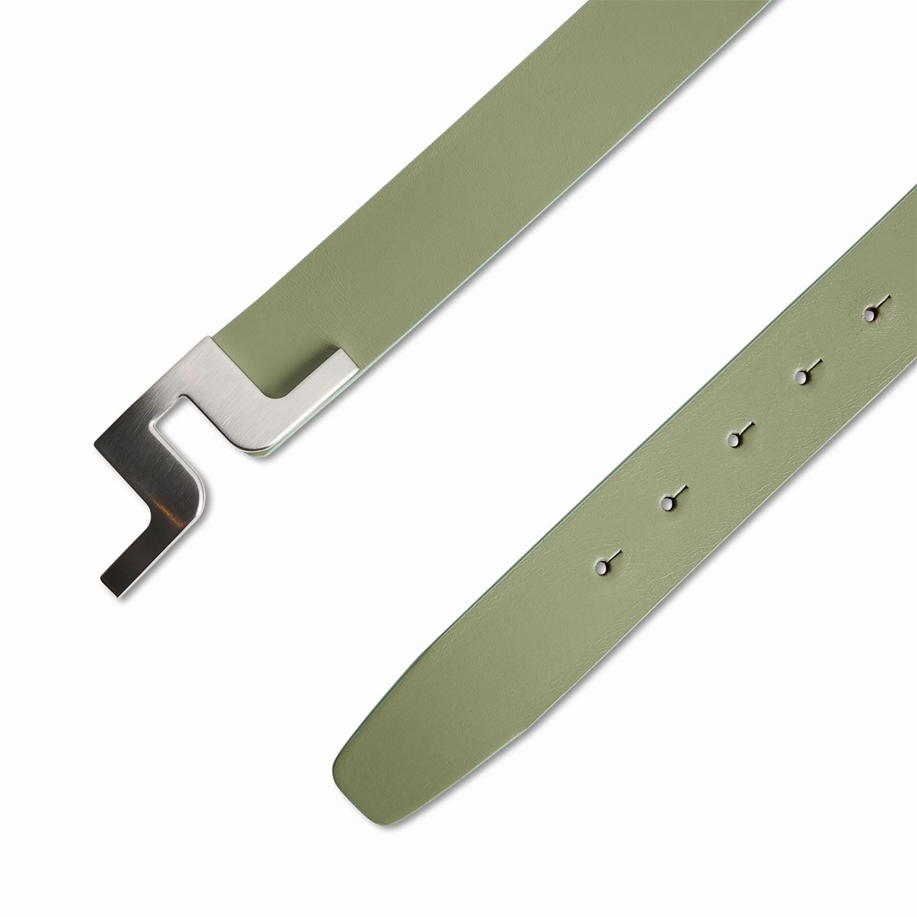 Bridger Leather Belt Oil Green J.Lindeberg Golfwear for Men