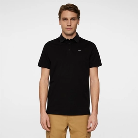 Bridger Regular Fit Polo Black Premium J.Lindeberg menswear