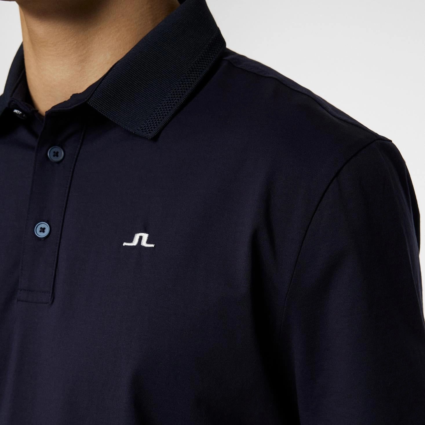 Bridger Regular Fit Polo JL Navy J.Lindeberg Golfwear for Men