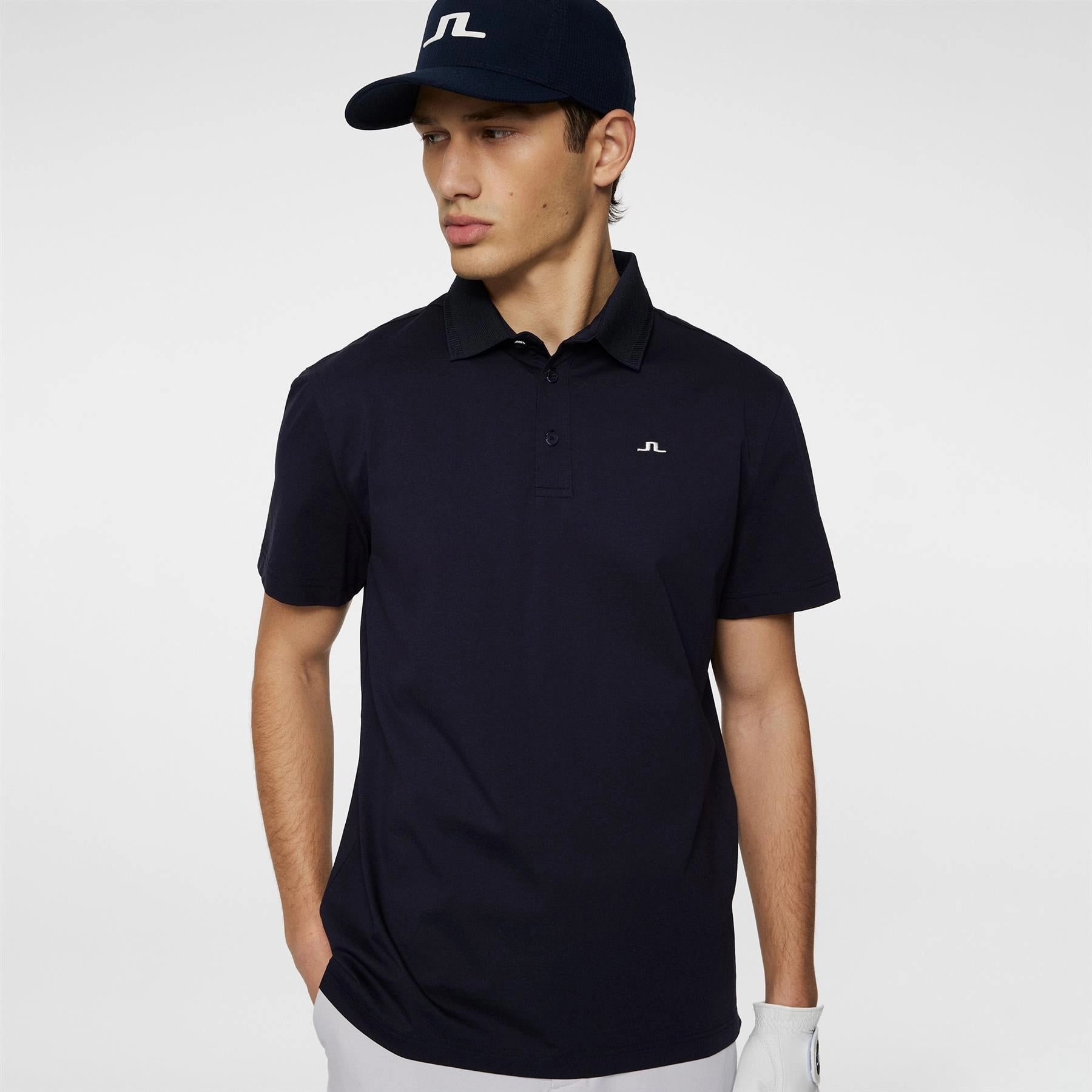 Bridger Regular Fit Polo JL Navy J.Lindeberg Golfwear for Men