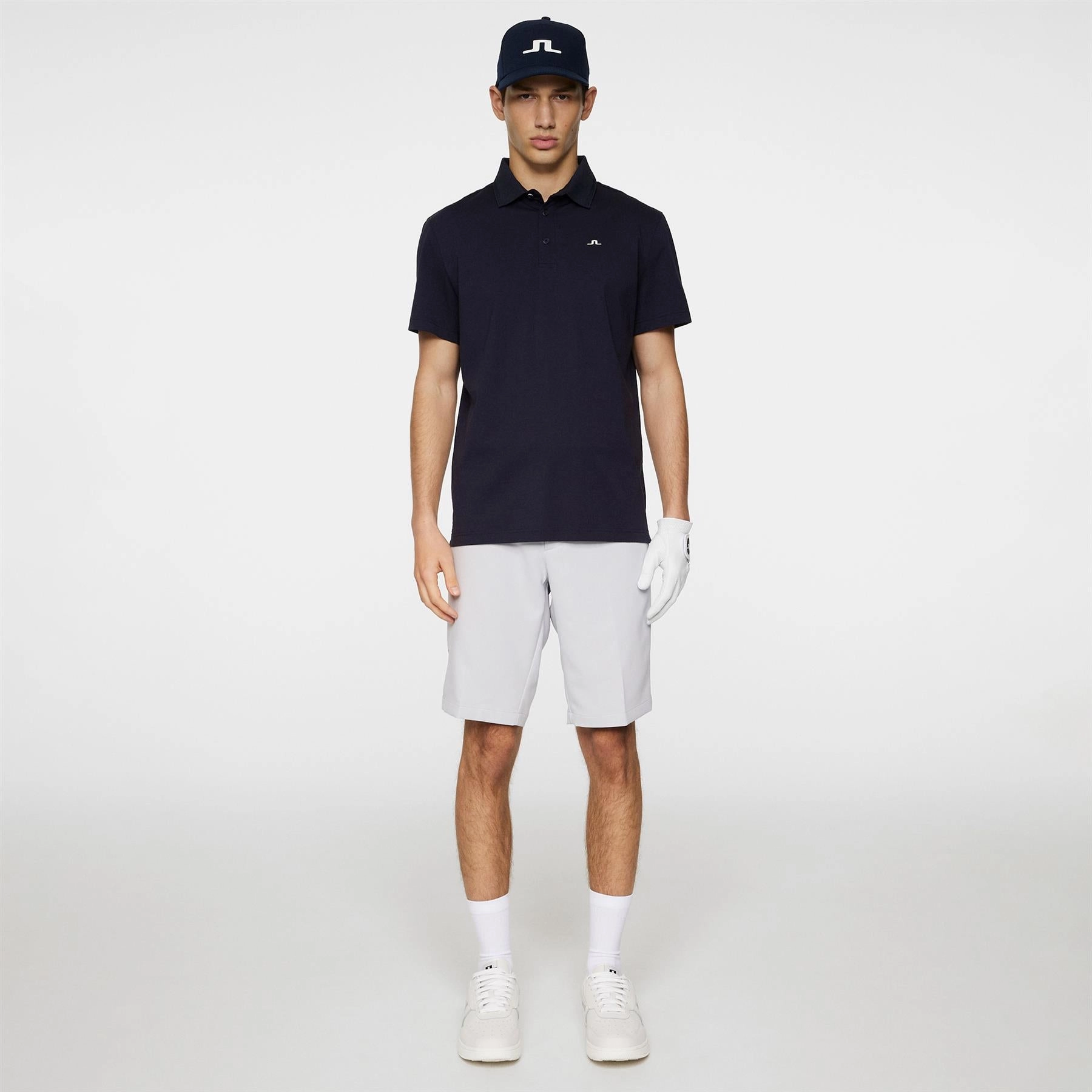 Bridger Regular Fit Polo JL Navy J.Lindeberg Golfwear for Men