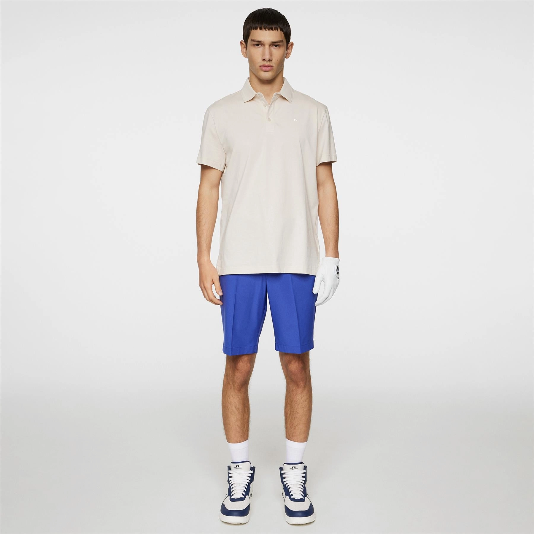 Bridger Regular Fit Polo Moonbeam J.Lindeberg Golfwear for Men