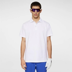 Bridger Regular Fit Polo White Premium J.Lindeberg menswear