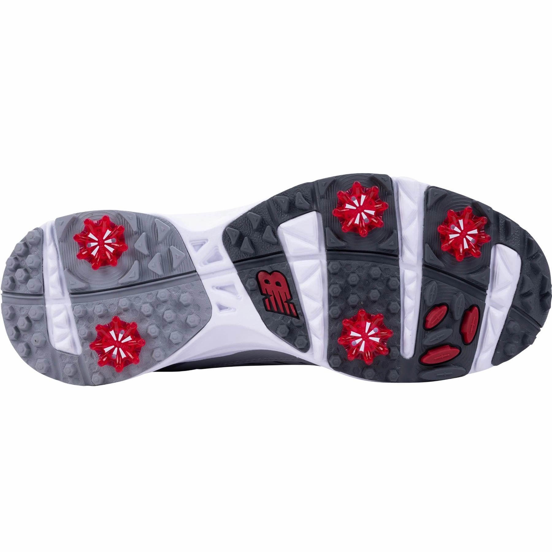 Brighton v2 Waterproof Spiked Golf Shoes Grey New Balance Men's Golf Footwear