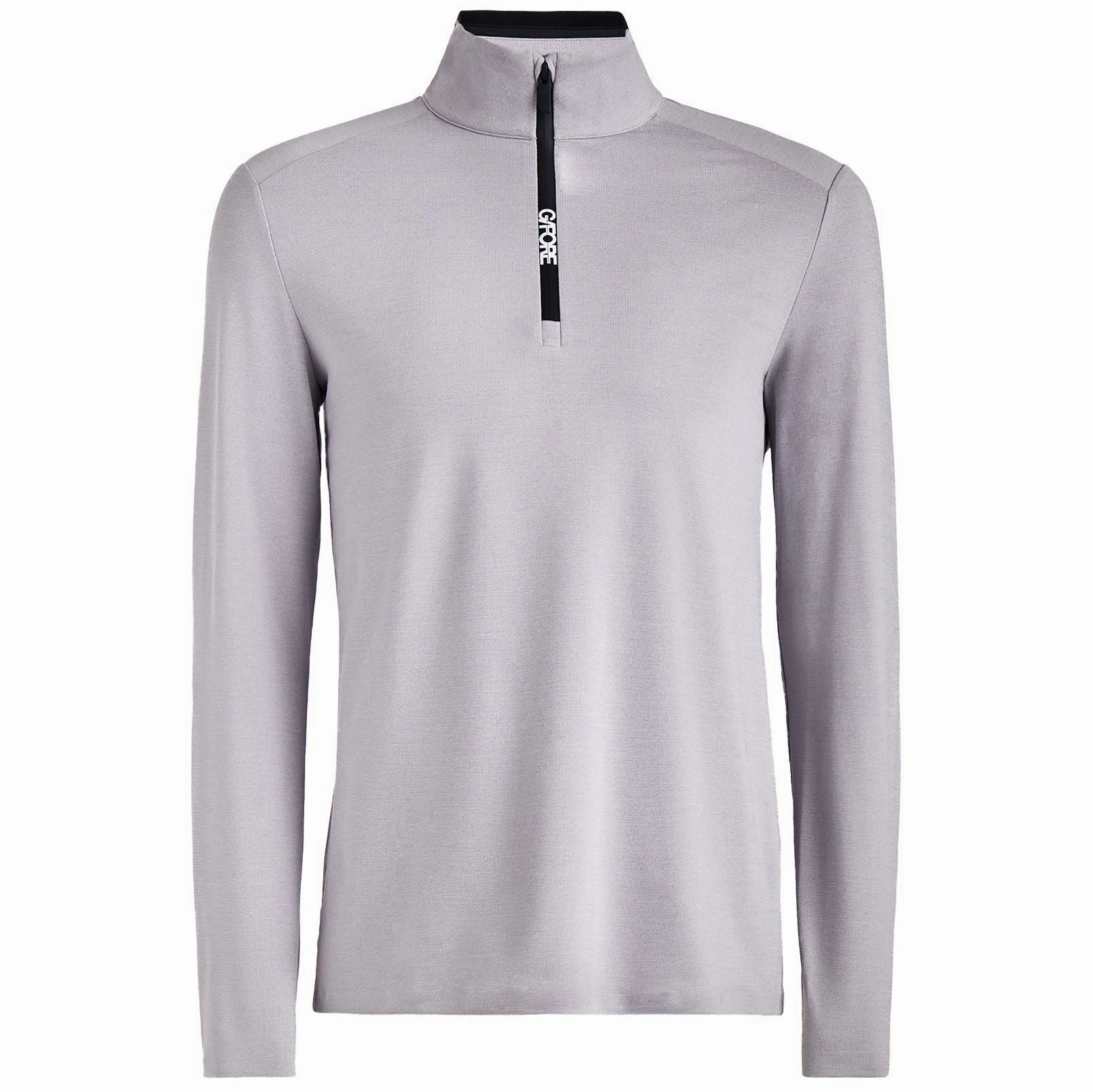 Brushed Back Tech Quarter Zip Mid Layer Light Heather Grey G/Fore men's golf fashion