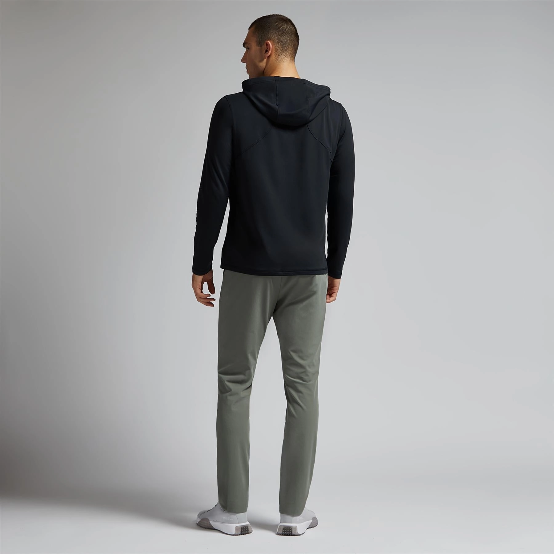 Brushed Back Tech Terry Hoodie Onyx G/Fore Men's Fashion
