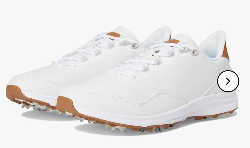 Callaway Women's Coronado V4 Golf Shoes in White/White women's classic golf shoes