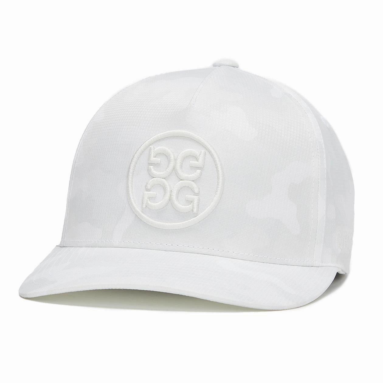 Camo Circle G's Ripstop Snapback Snow/Camo G/Fore men's golf fashion