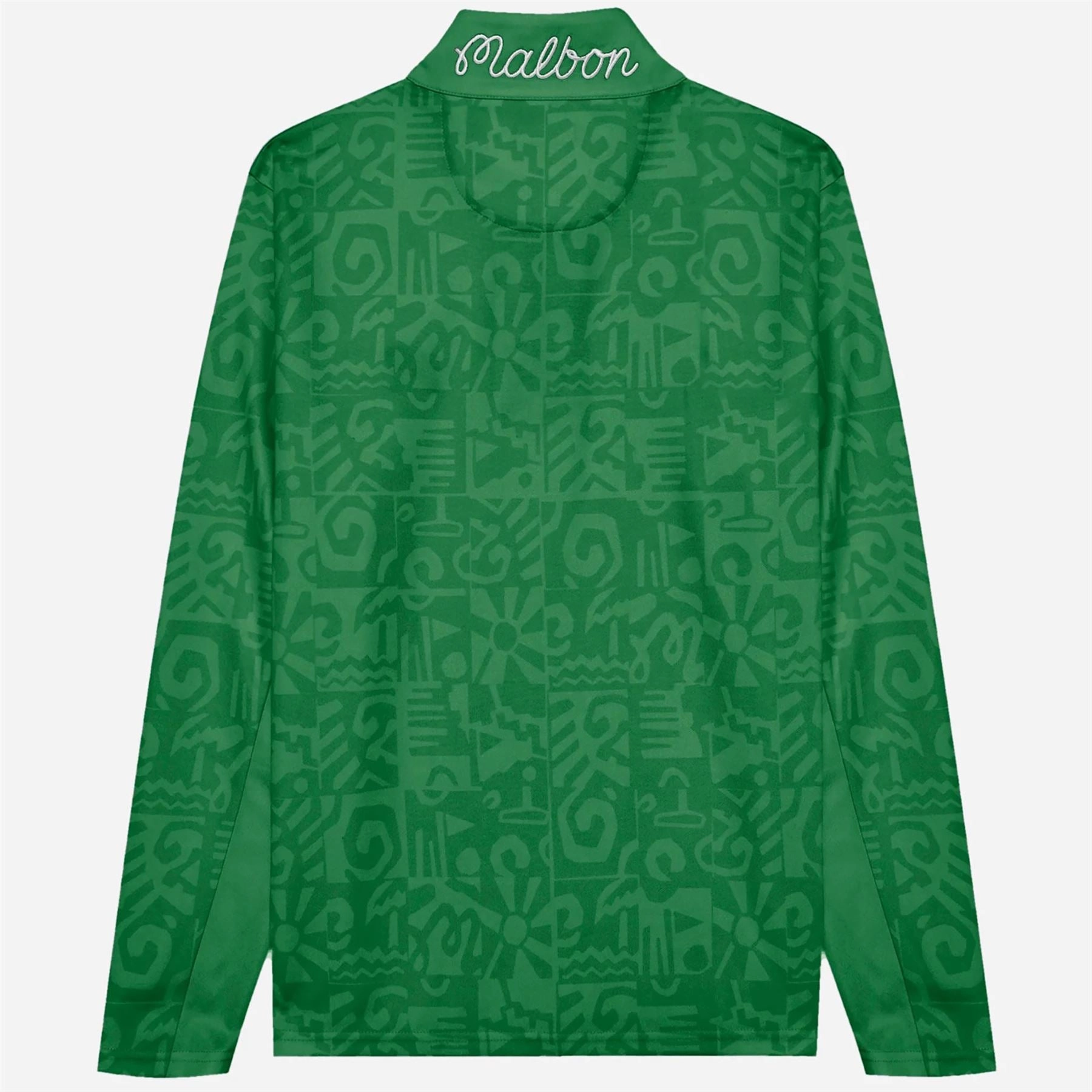 Capo Performance Quarter Zip Kelly Green Malbon Men's Golf Lifestyle Wear