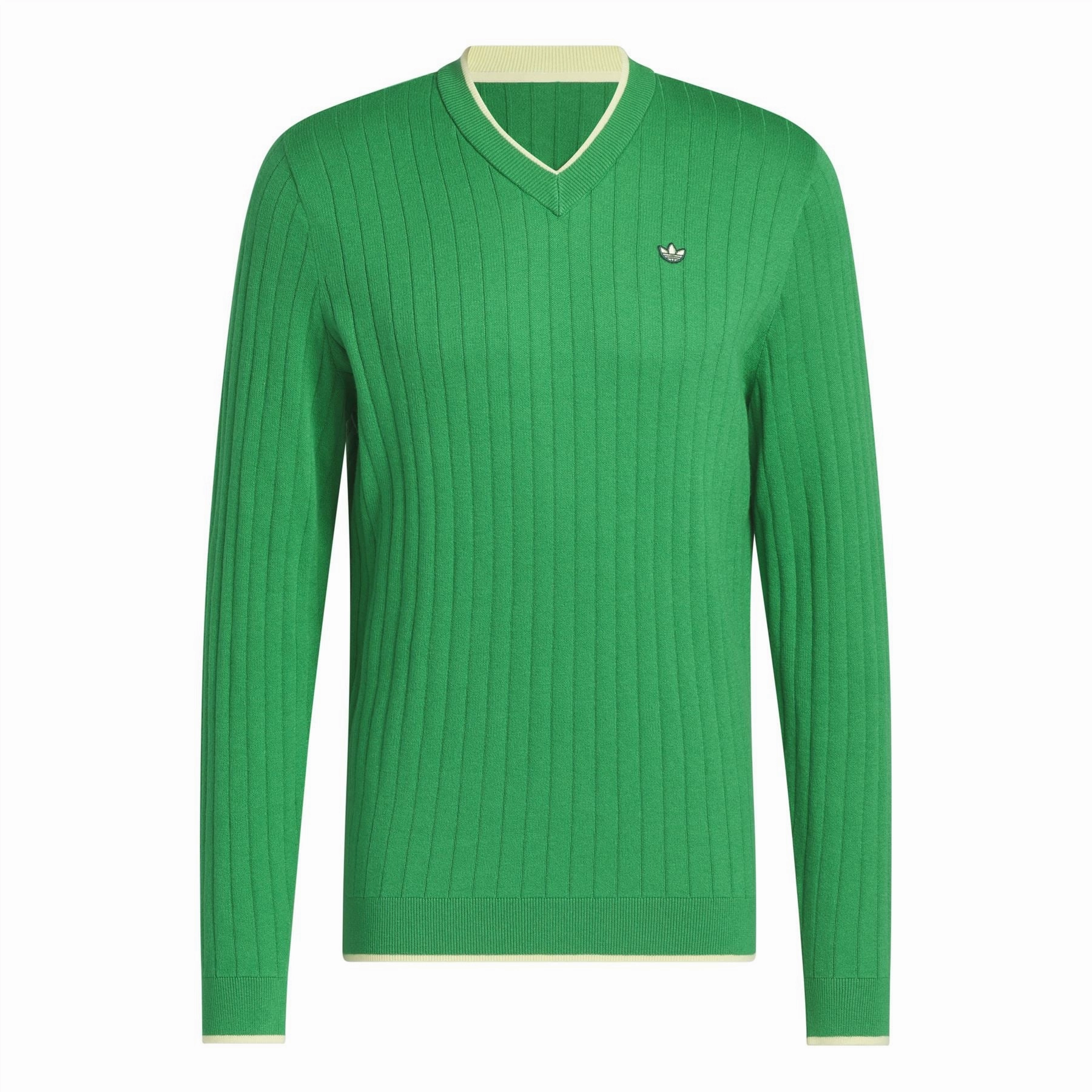 Cashmere Knit Sweatshirt Green Adidas Men's Apparel