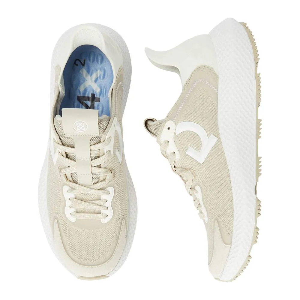 Gfore MG4X2 Cross Trainer Spikeless Golf Shoes Stone - 23 Men Minimalist Athletic Shoes, Breathable Mesh Footwear