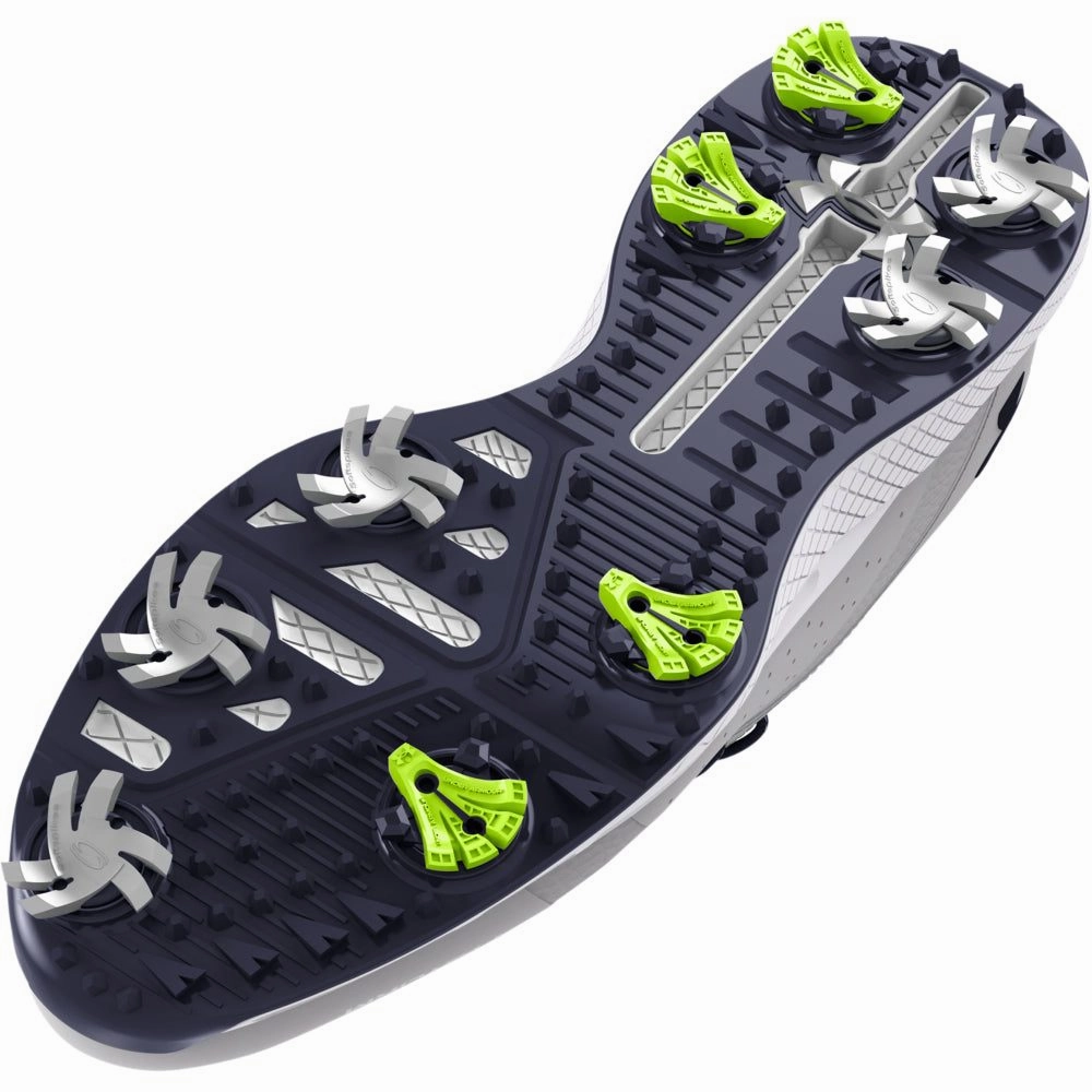 Under Armour Charged Draw 2 Golf Shoes 3026401 Everyday Footwear, Rubber Sole Shoes