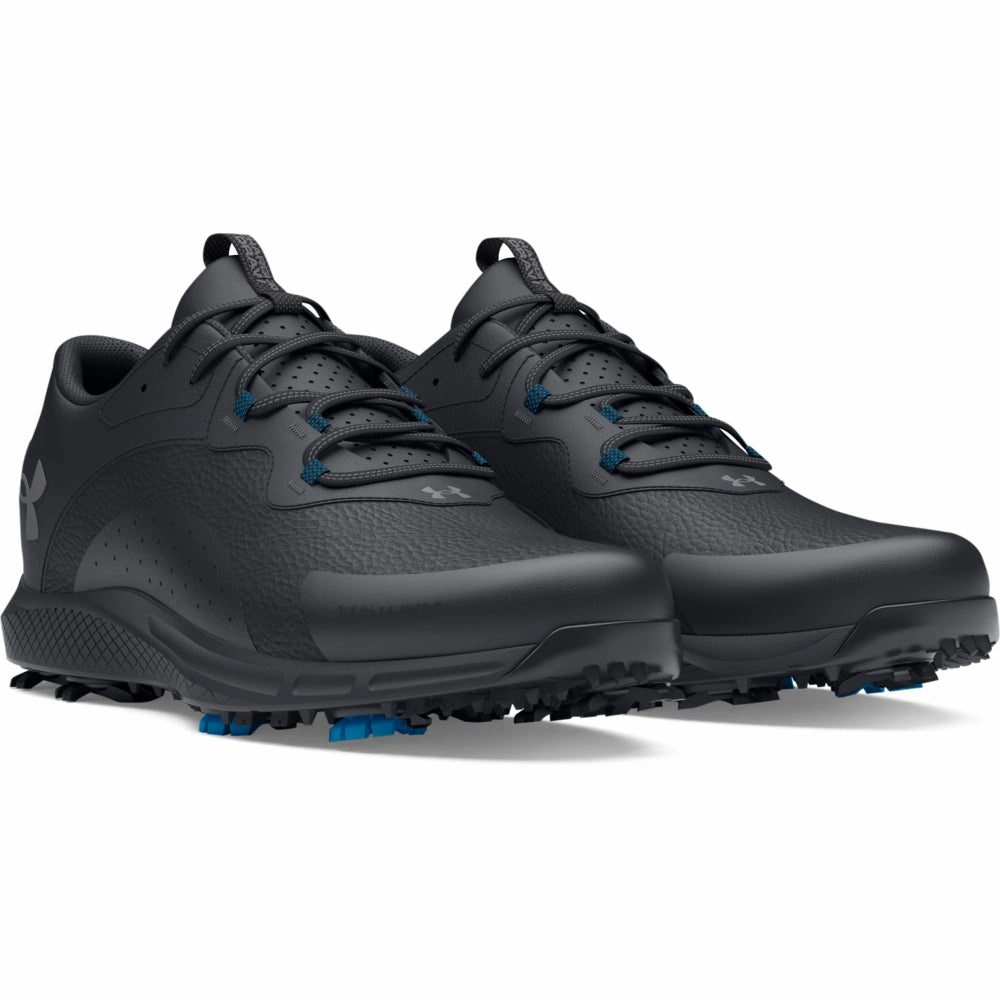 Under Armour Charged Draw 2 Golf Shoes 3026401 Flexible Outsole Sneakers, Rubber Sole Shoes, Stretchable Shoes