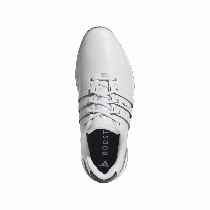 Foam Midsole Shoes Adidas Men's Tour360 25 Spikeless Golf Shoes - Dash Grey/Collegiate Navy Trendy Athletic Shoes