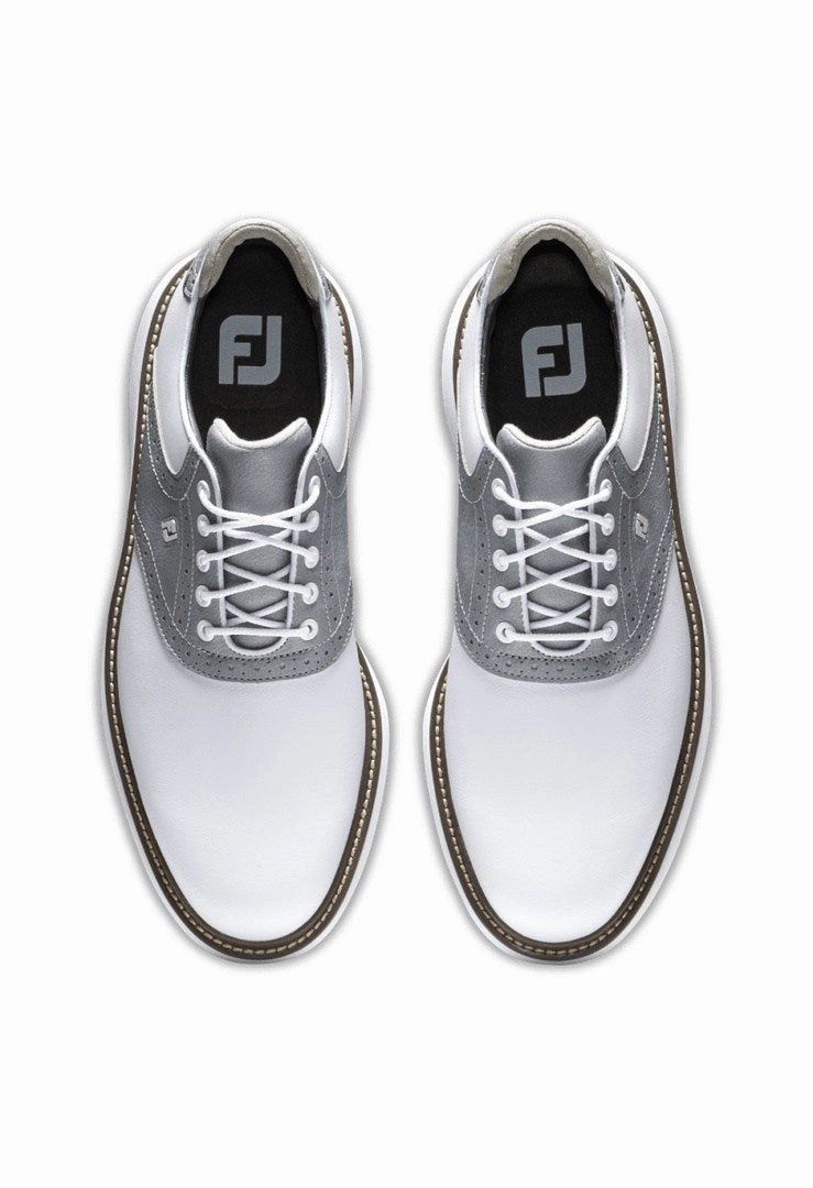 Shock-Absorbing Shoes FootJoy Traditions Limited Edition Golf Shoes 57916 Gel Cushioned Sneakers