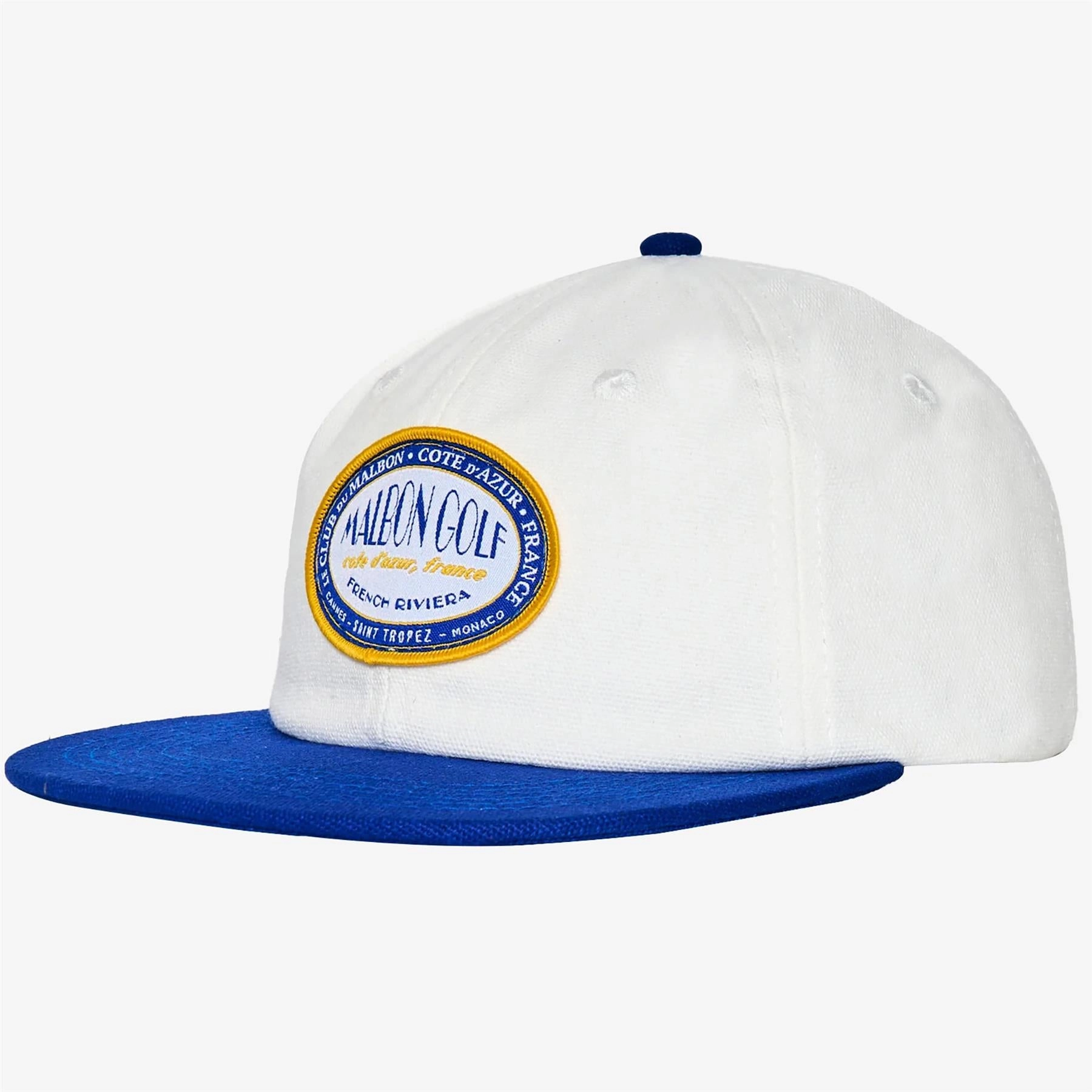 Chateau Painters Rope Cap White Malbon Men's Golf Lifestyle Wear