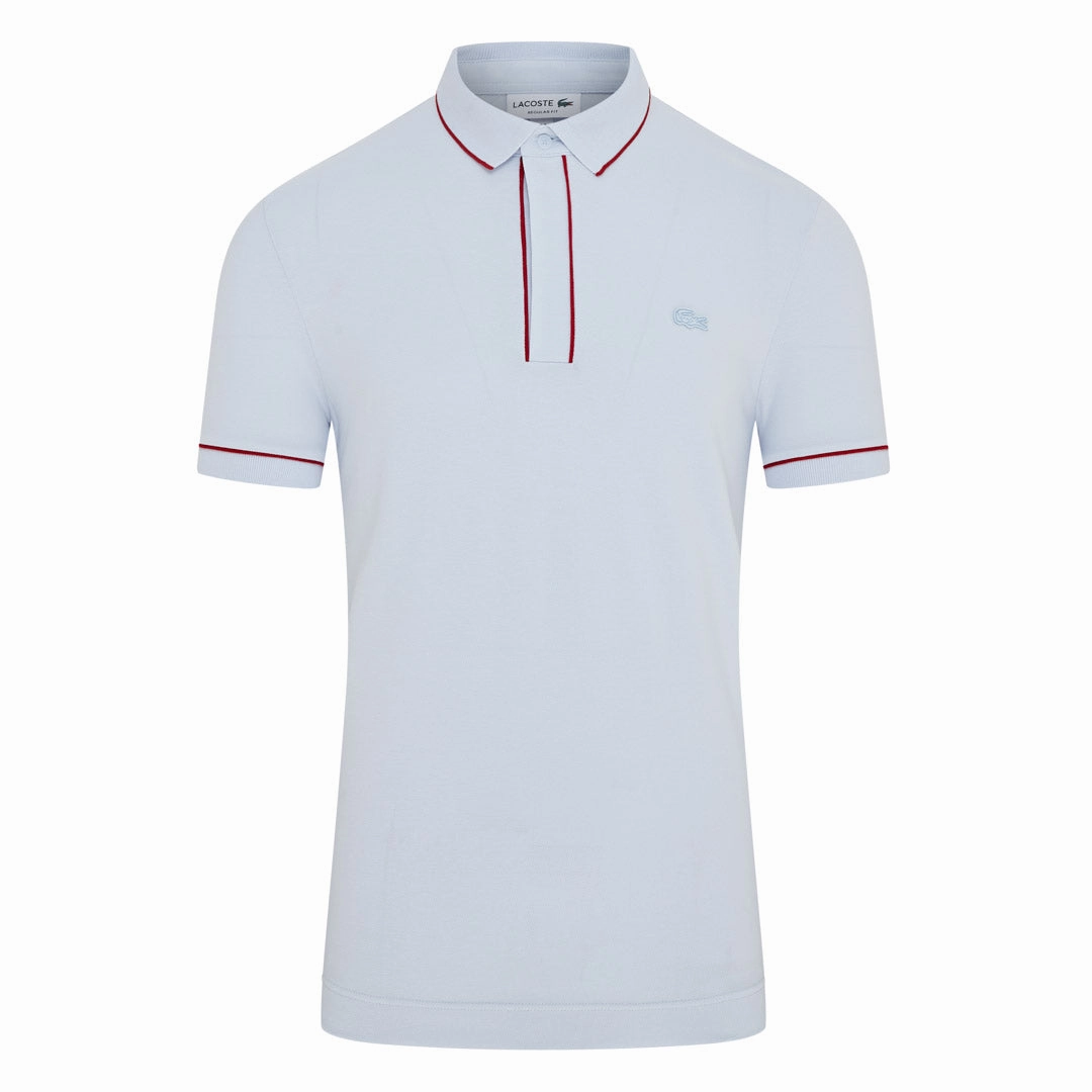 Chill Day Look Lacoste Paris Stretch Trim Golf Polo Shirt PH8184-00 Fitted Trousers junior winter fashion