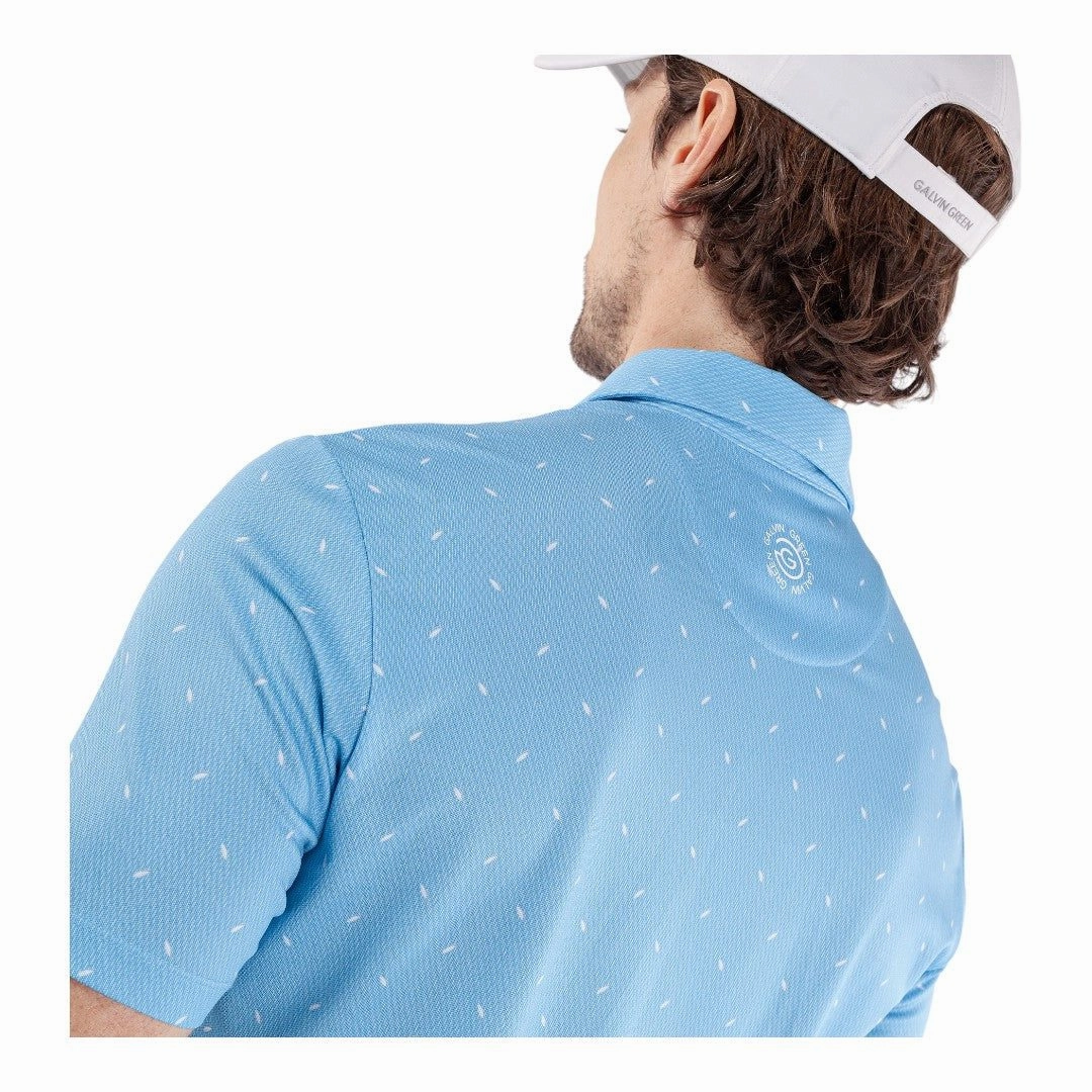 Galvin Green Limited Edition Miklos Golf Polo Shirt pastel outfit, designer fashion