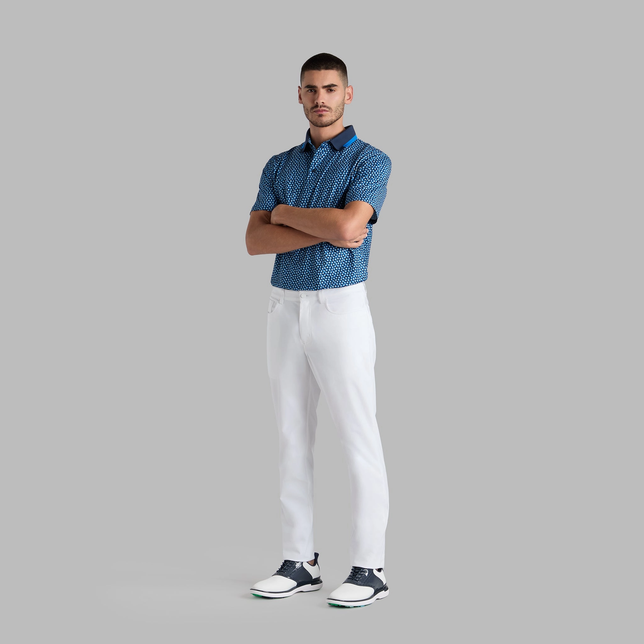 Circle G's Tech Jersey Polo Twilight G/Fore Men's Fashion