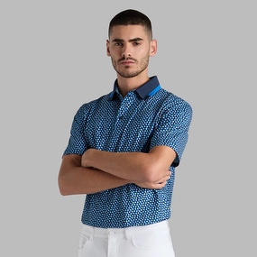 Circle G's Tech Jersey Polo Twilight G/Fore men's golf fashion