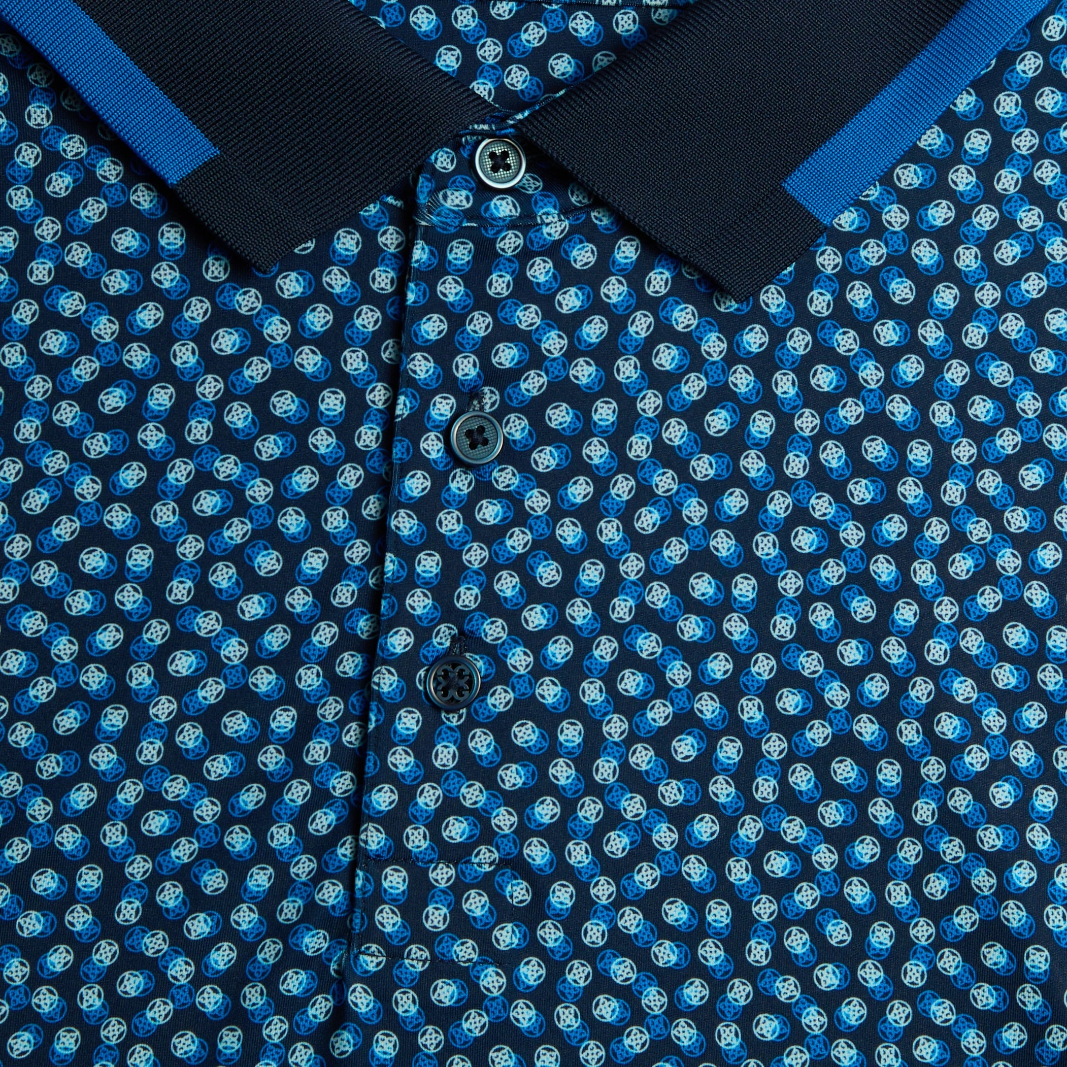 Circle G's Tech Jersey Polo Twilight G/Fore Men's Fashion