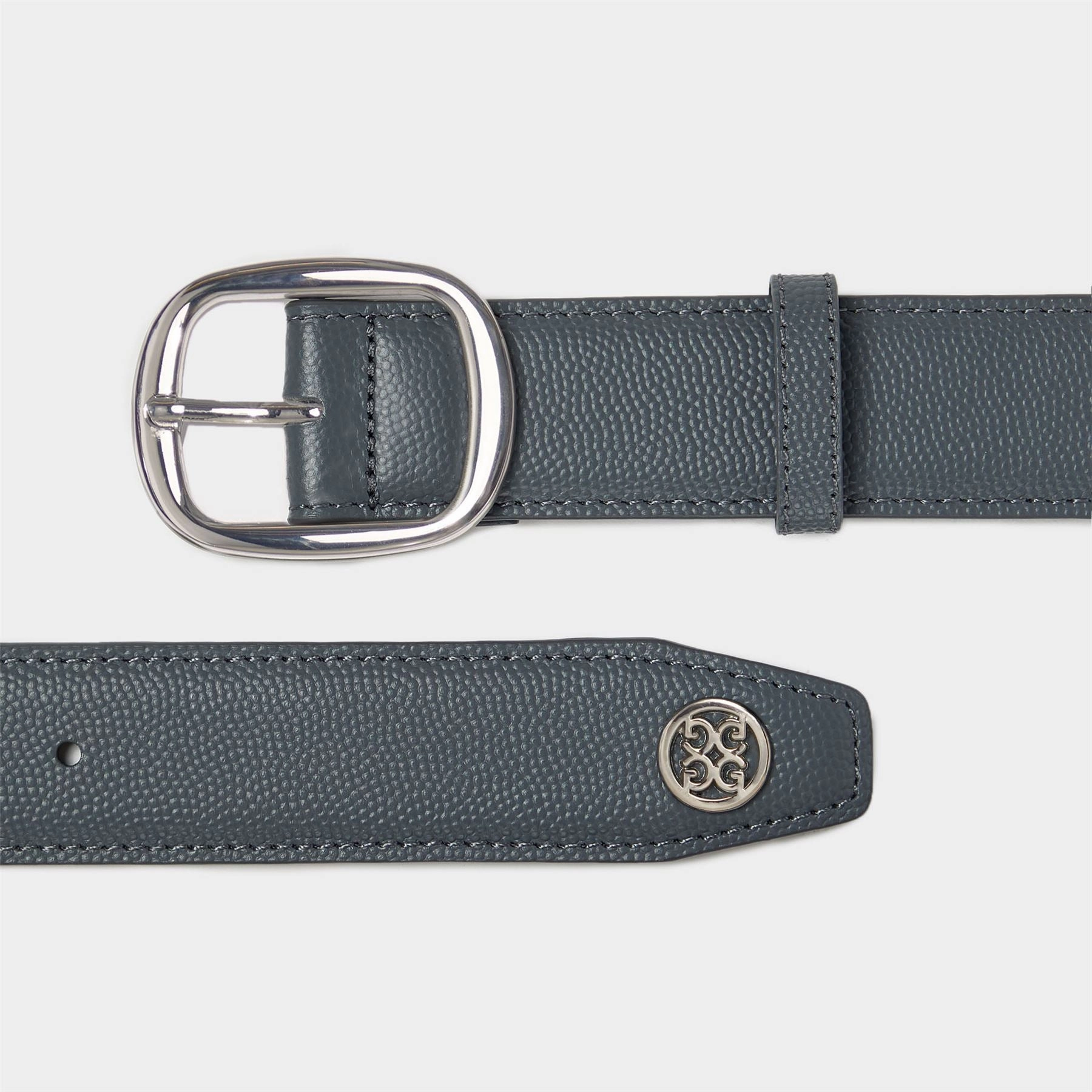 Circle G's Webbed Belt Charcoal Grey G/Fore Men's Fashion