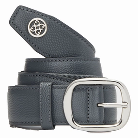 Circle G's Webbed Belt Charcoal Grey G/Fore men's golf fashion