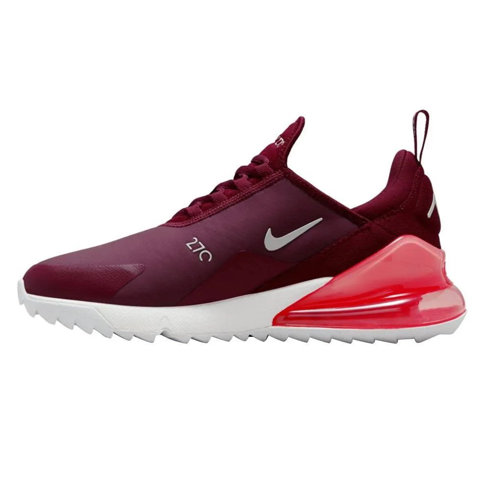 Streetwear Sneakers Nike Air Max 270 G Spikeless Golf Shoes Dark Beetroot/Sail/Pink Salt - SP23 Unisex