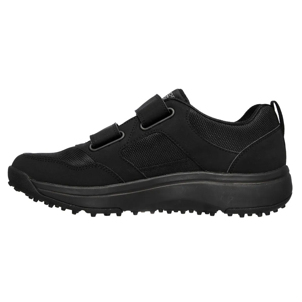 Orthopedic Shoes, Comfort Wear Shoes Skechers Go Golf Arch Fit - Front Nine Spikeless Golf Shoes Black/Gray - SP21 Men