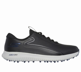 Padded Collar Shoes City Walk Shoes Skechers Performance Go Golf Max 3 Shoes 214080 Black Grey Medium Wide Toe Shoes
