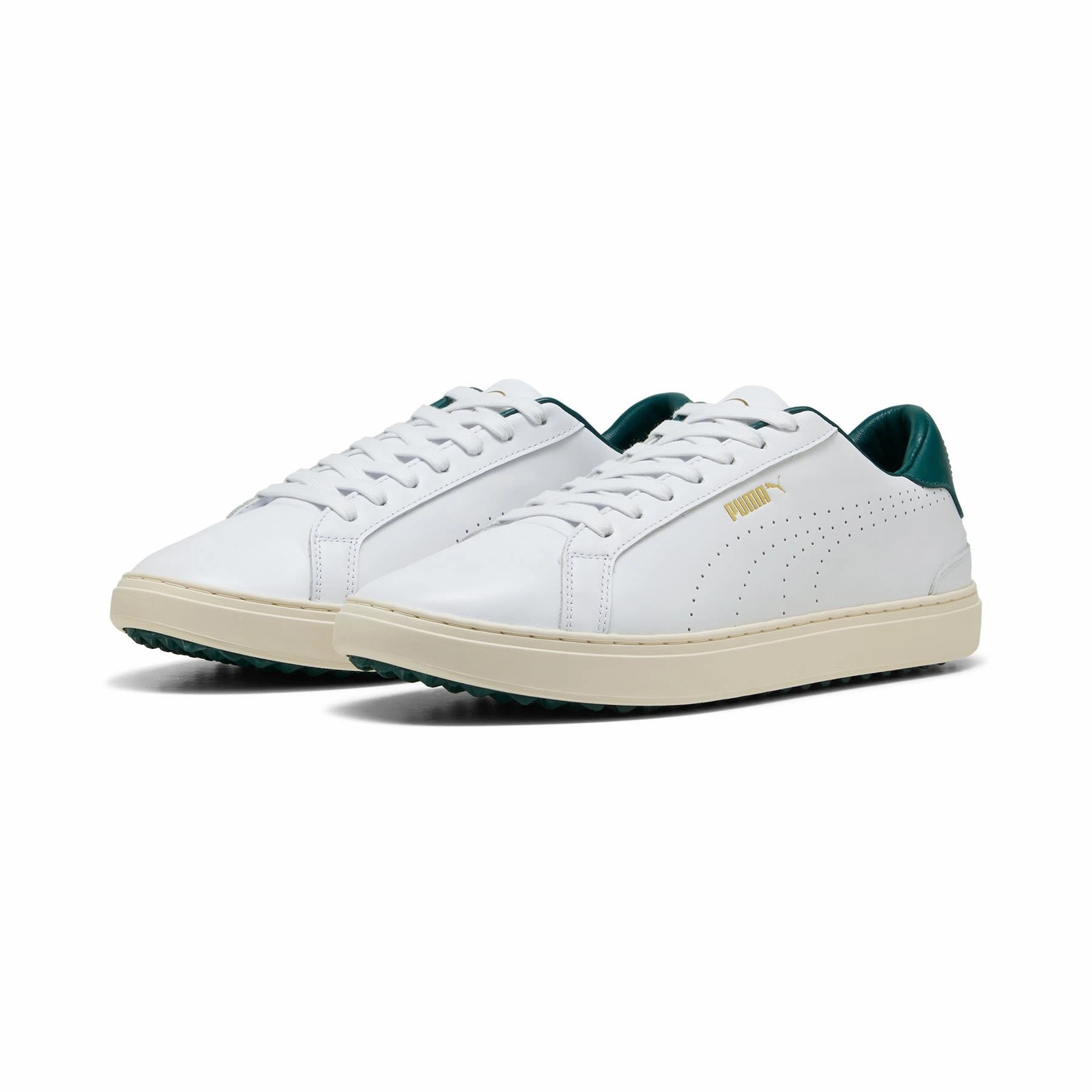 Classic Clyde Golf Shoes Puma White/Varsity Green Puma Men's Sportswear