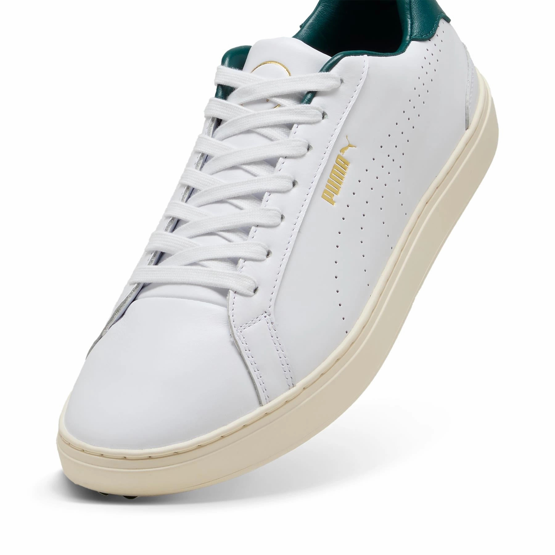 Classic Clyde Golf Shoes Puma White/Varsity Green Puma Men's Sportswear