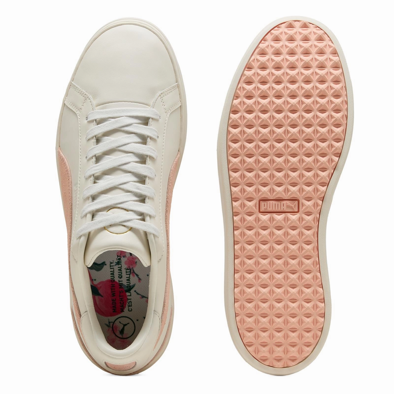 Classic G Peaches Golf Shoes Warm White/Tropical Peach Puma Men's Sportswear
